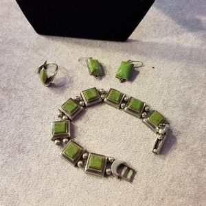 Green Gaspite jewelry
